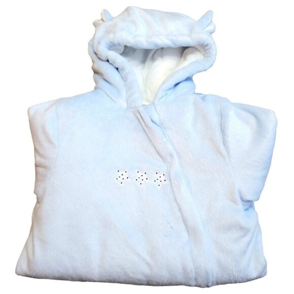 Baby Carter's 0-3 months One-Piece full-zip hooded heavyweight Winter Snowsuit - Picture 9 of 11